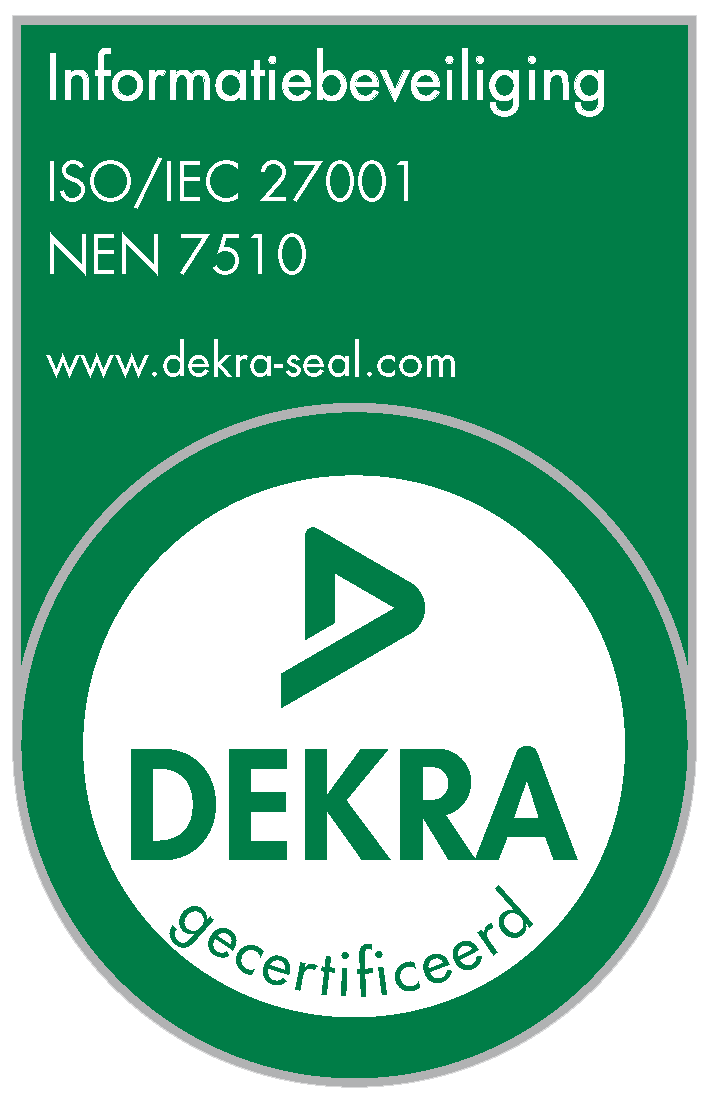 DEKRA gecertificeerd voor ISO/IEC 27001 en NEN 7510